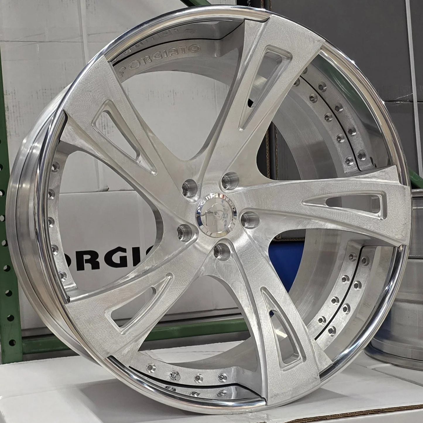 21/22" forgiato bta raw (ready for paint) ecl wheels for 2023+ chevrolet corvette c8, z06, e ray