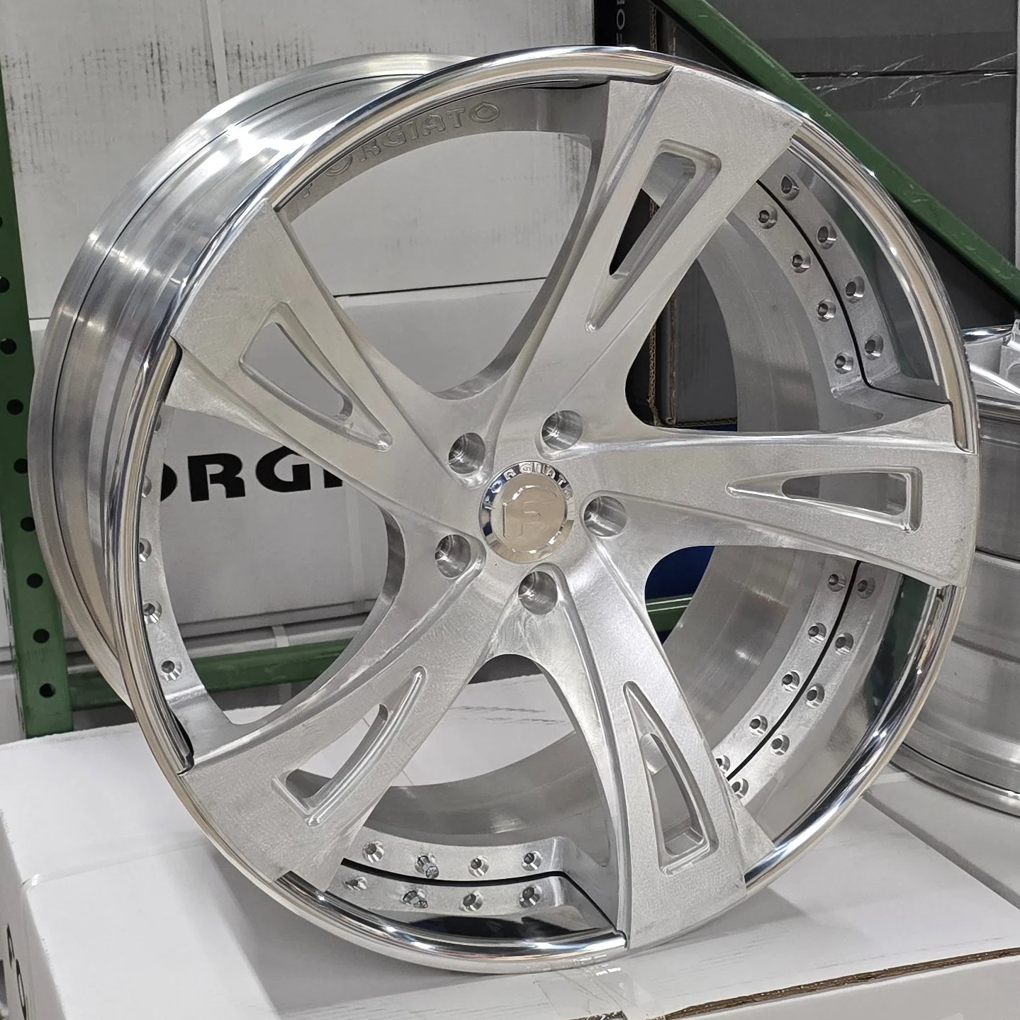 21/22" forgiato bta raw (ready for paint) ecl wheels for 2023+ chevrolet corvette c8, z06, e ray