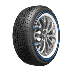 vogue tyre custom built radial 215/55r17 blue stripe sidewall tire