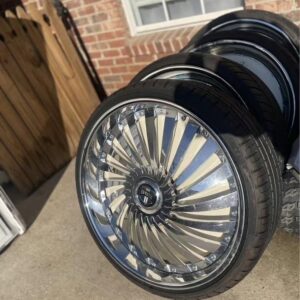 Dub Floaters 24 inch wheels G body fitment