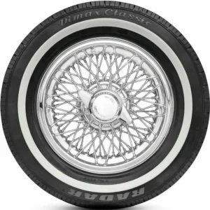 Radar Dimax Classic 165R15 86H Performance, Whitewall – Single Tire