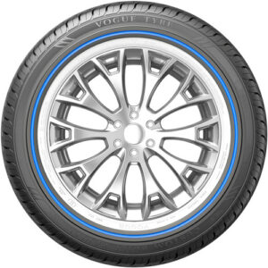 vogue custom built radial blue stripe 275/30r24 all tire | set of 4