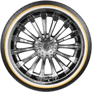 245/45r19 vogue custom built radial grand touring all season | white/gold