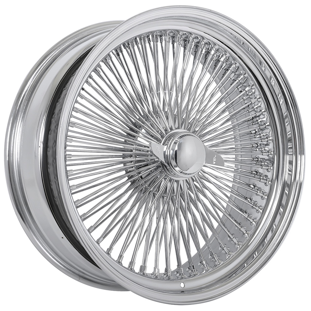 20x8" la wire wheels standard 150 spoke straight lace chrome rims 20x8" la wire wheels standard 150 spoke straight lace chrome rims