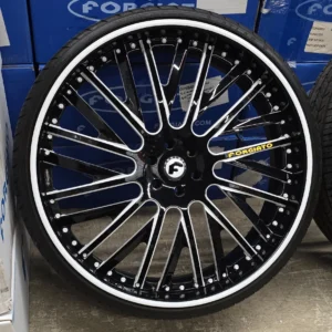 30 inch used like new Forgiato Provette 6x139.7 wheels Escalade Silverado Tahoe Yukon set of 4