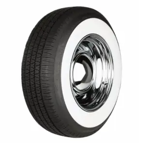 Kontio WhitePaw Classic 205/75R14 wide whitewall tire