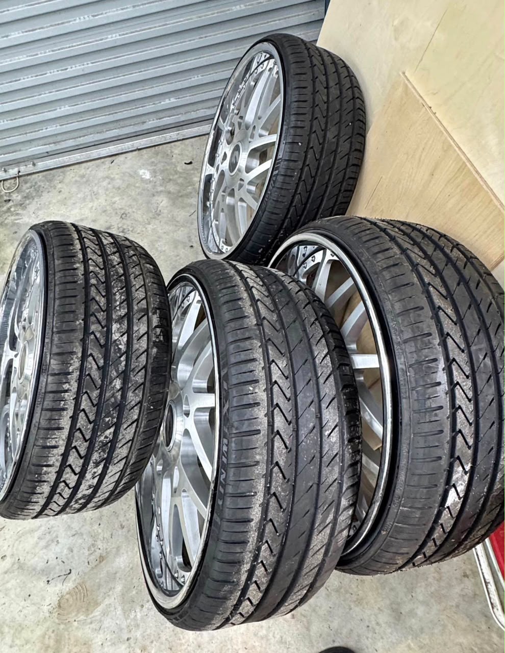 Forgiato 24 inch rims like new condition Forgiato 24 inch rims like new condition