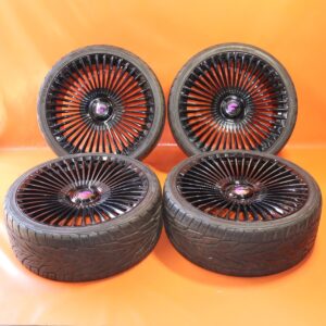 24x10 Forgiato Trimestre-M black wheels with Toyo tires part number FG061-R