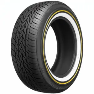 Vogue Custom Built Radial 235/40R20 yellow stripe sidewall luxury tire single