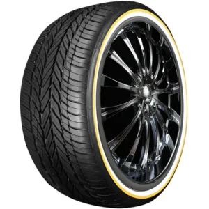225/60R16 Vogue Custom Built Radial White Gold sidewall used tire Alexander's Tire Services