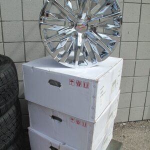 24 inch chrome factory style wheel for Cadillac Escalade